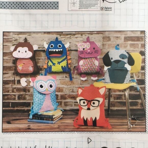 Craft Your Companion: DIY Sly the Fox Backpack Kit - Picture 7 of 9